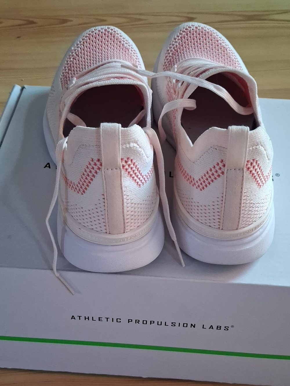 APL Women's Pink Knit Lace-Up Sneakers - Picture 3 of 8